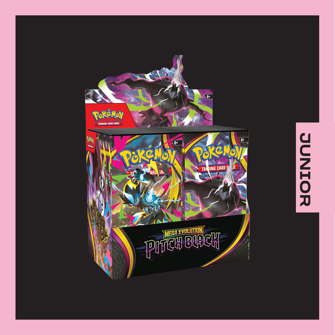 PRE-ORDER: Pokémon TCG Mega Evolution — Pitch Black - Booster Box