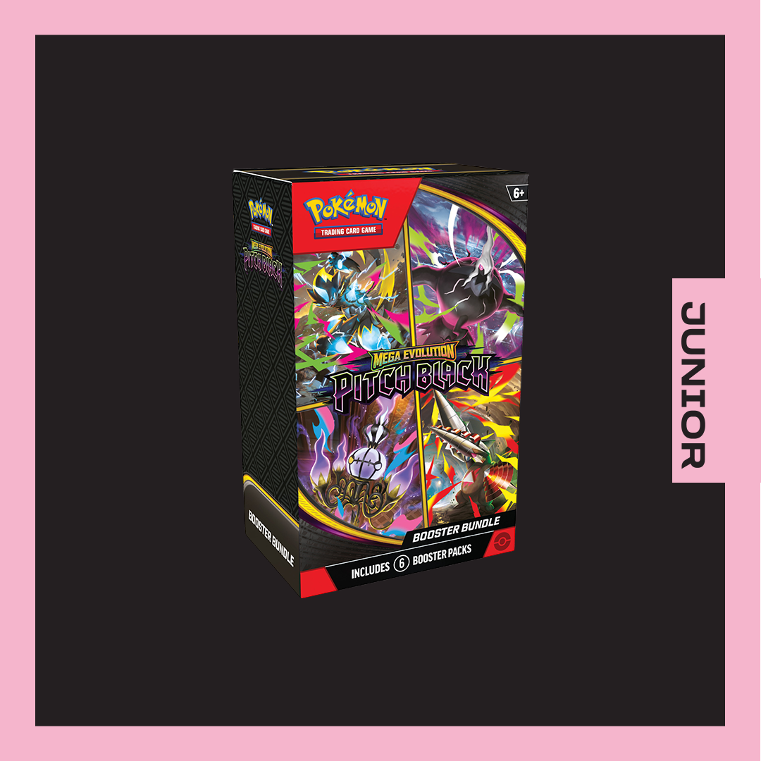 PRE-ORDER: Pokémon TCG: Mega Evolution—Pitch Black Booster Bundle