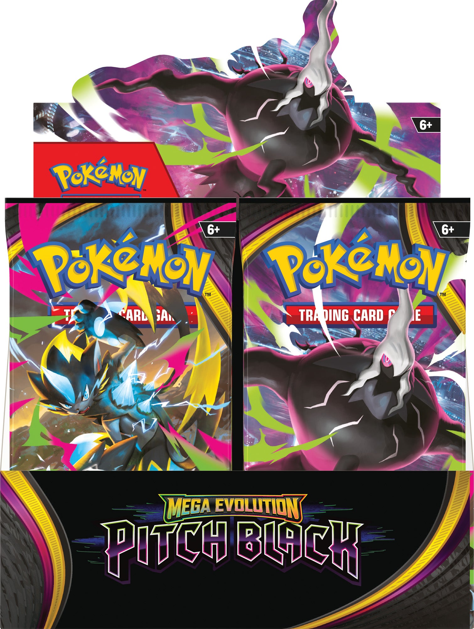 PRE-ORDER: Pokémon TCG Mega Evolution — Pitch Black - Booster Box-thumbmail-6