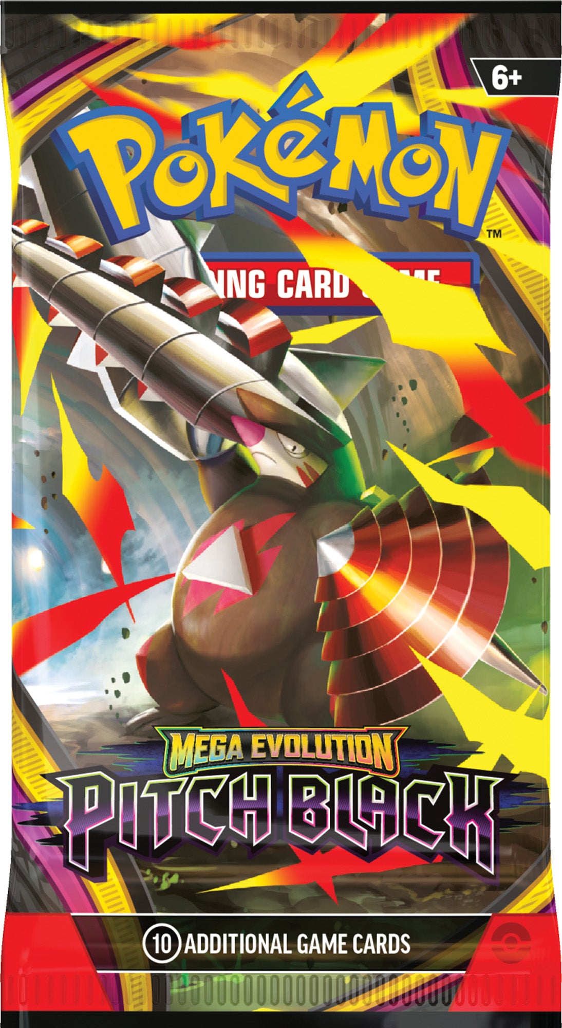 PRE-ORDER: Pokémon TCG Mega Evolution—Pitch Black - Booster Pack-thumbmail-4