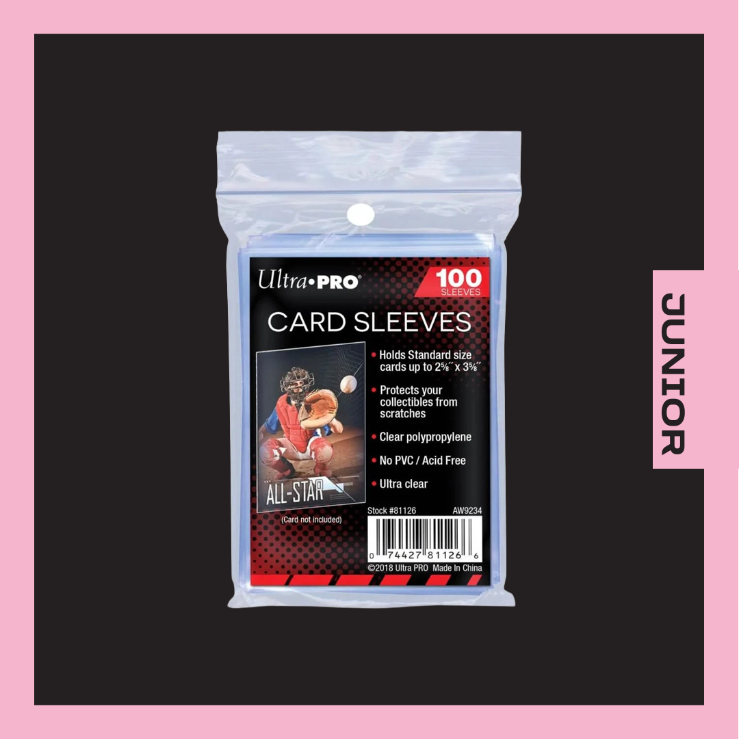 Ultra Pro Card Sleeve - 2-1/2" X 3-1/2" Soft Card Sleeves (PK100)-thumbmail-1